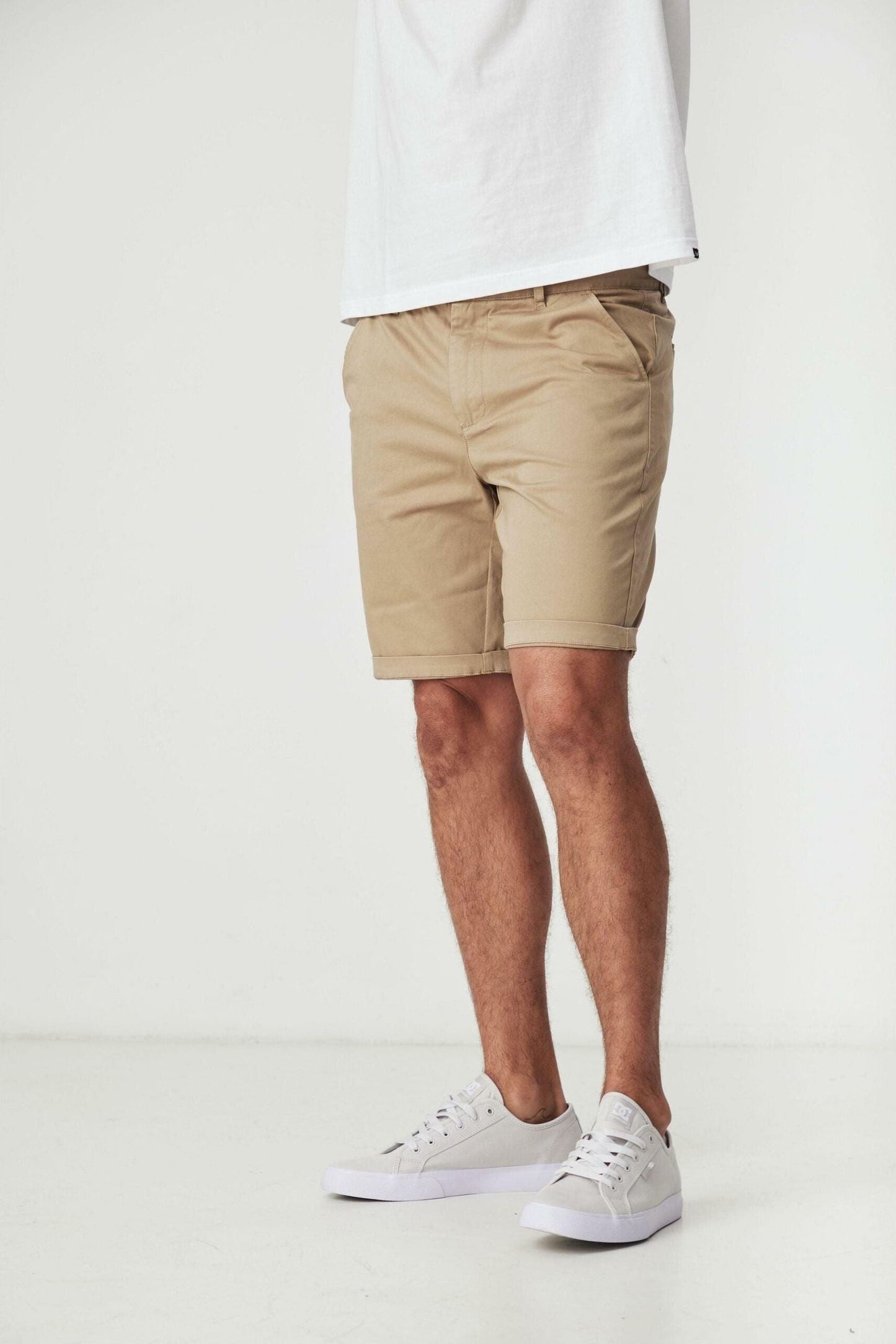BAKER STONE SLIM CHINO SHORTS