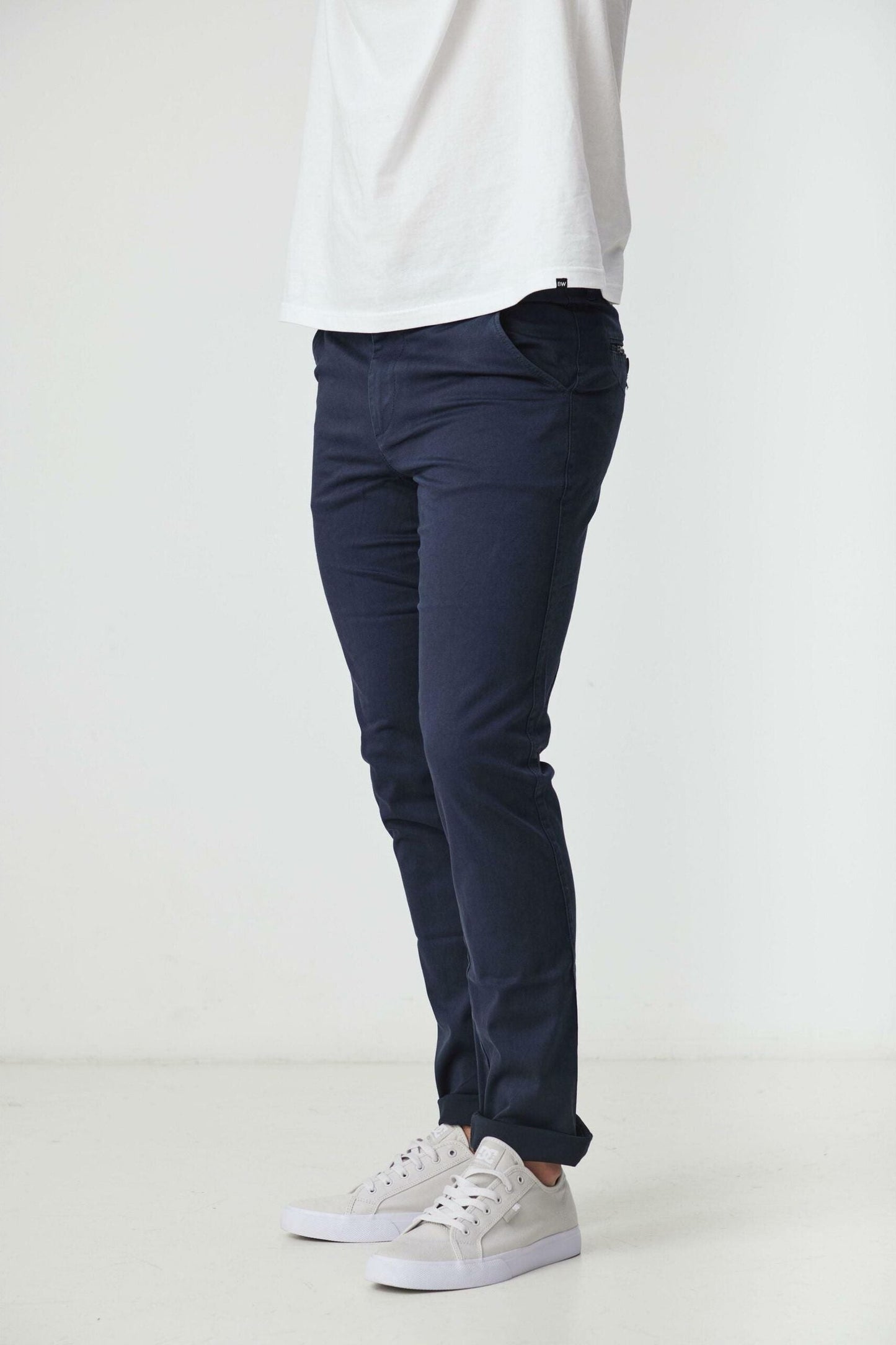 CLAY NAVY SLIM CHINO PANT