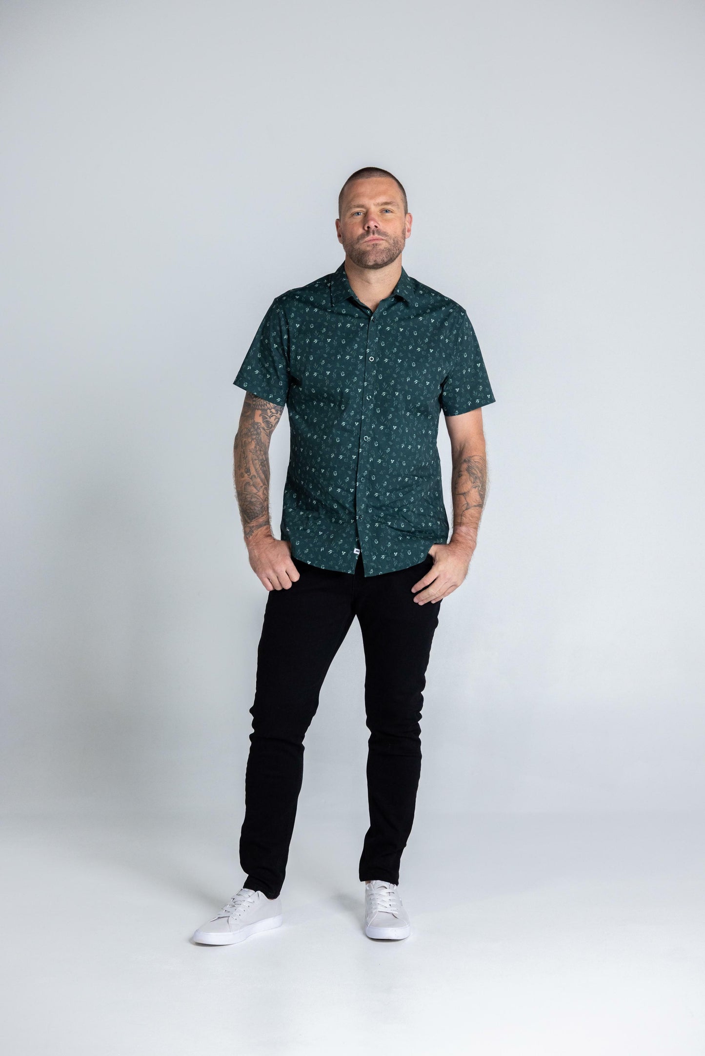 GLASS - SHORT SLEEVE SHIRT