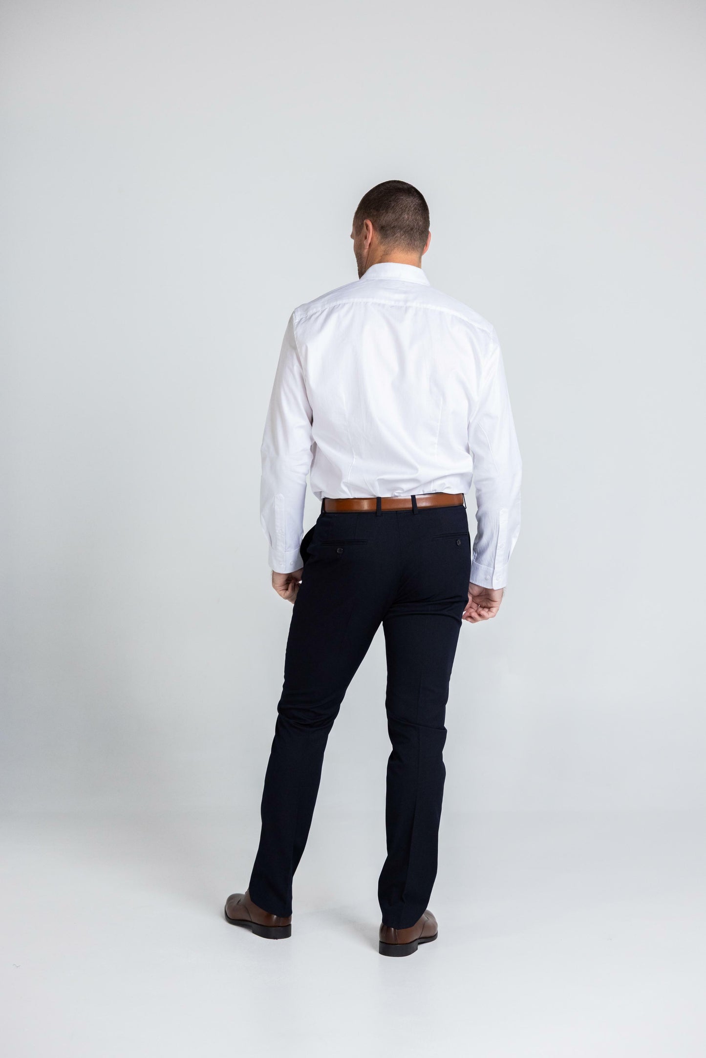 BARKER - LONG SLEEVE COTTON SHIRT