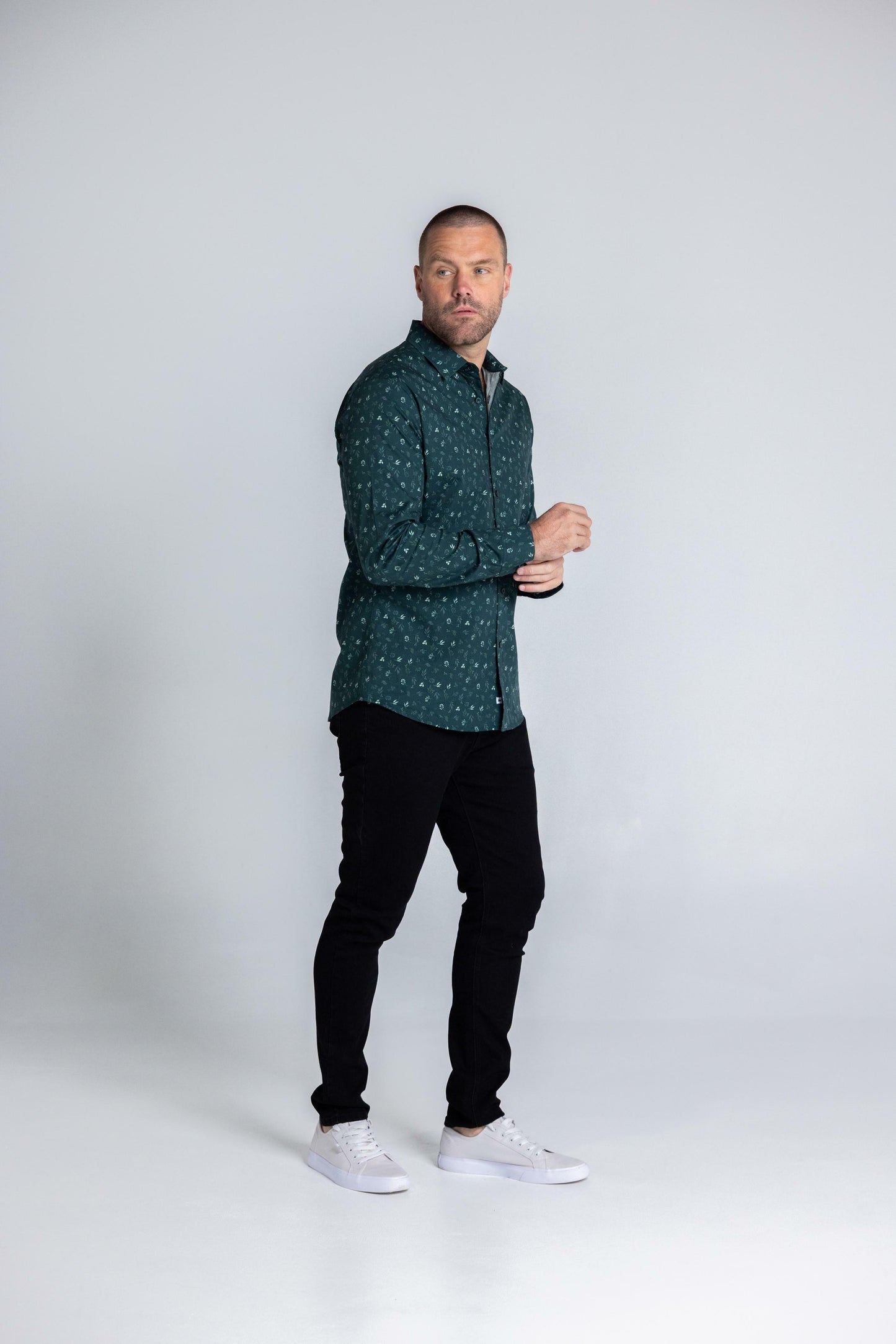 COP - LONG SLEEVE COTTON STRETCH SHIRT