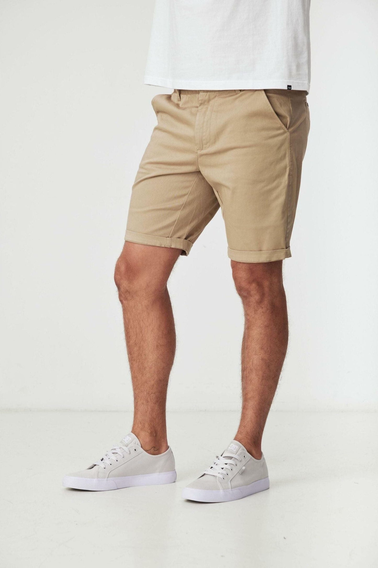 BAKER STONE SLIM CHINO SHORTS