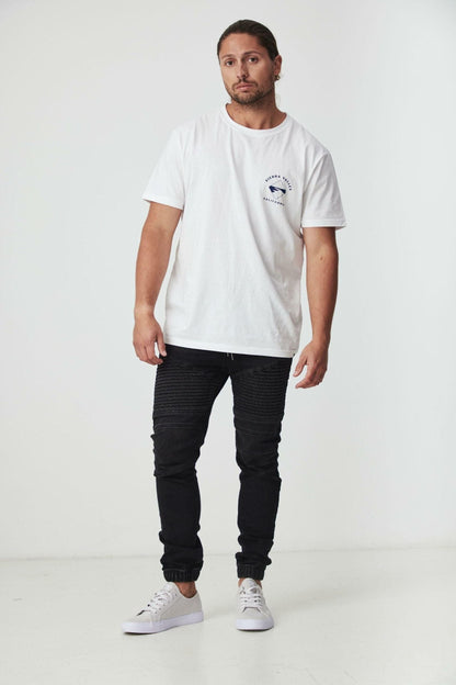 NEWPORT BLACK DENIM JOGGER