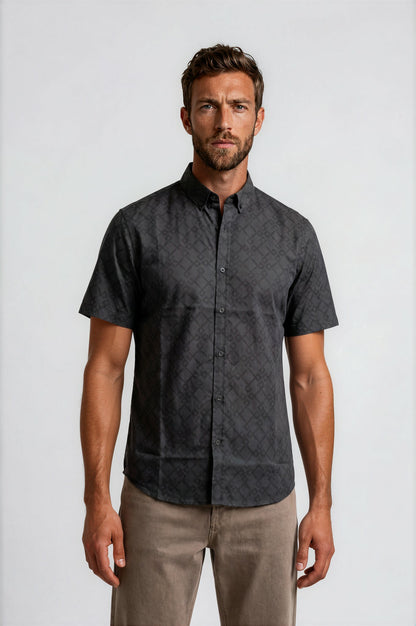 MIYAZAKI - SHORT SLEEVE SHIRT