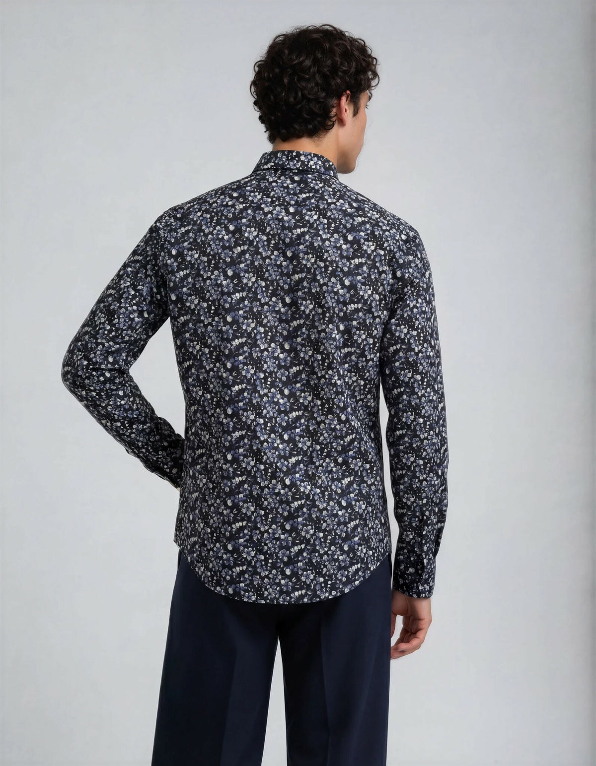 FARNELL - LONG SLEEVE COTTON STRETCH SHIRT