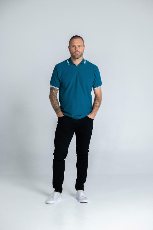 HARVARD - ZIP POLO