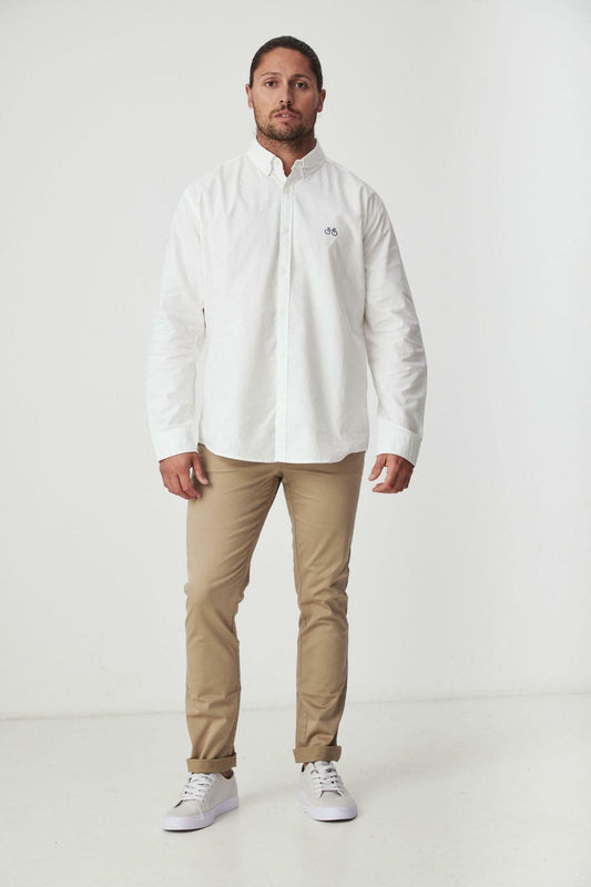 CLAY STONE SLIM CHINO PANT
