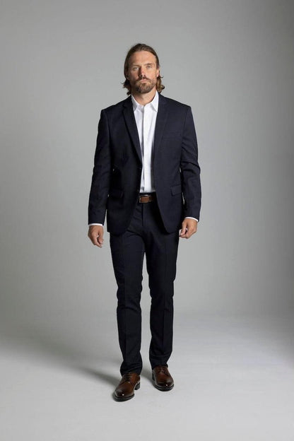 CILENTO NAVY SLIM SUIT JACKET