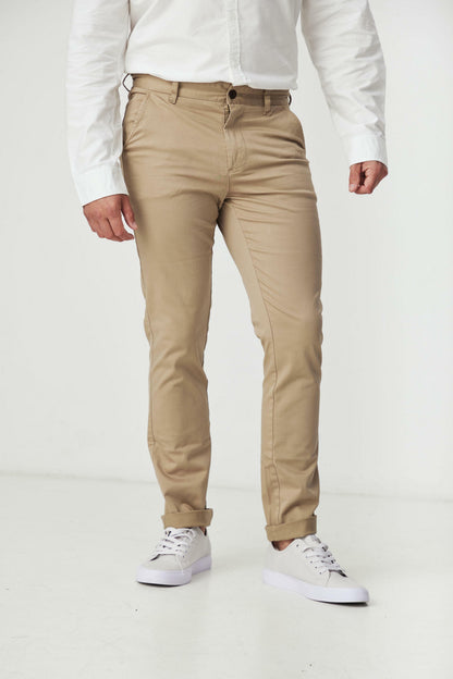 CLAY STONE SLIM CHINO PANT