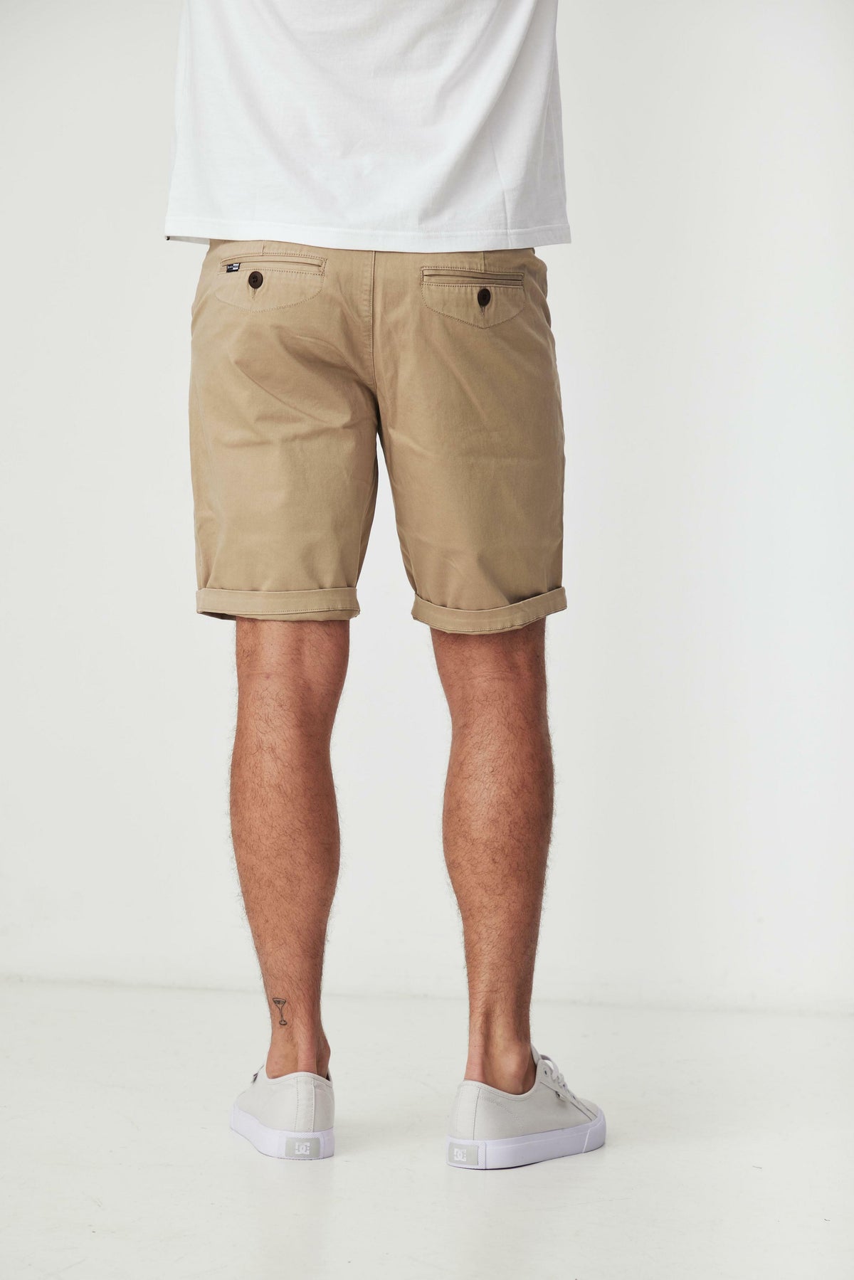 BAKER STONE SLIM CHINO SHORTS