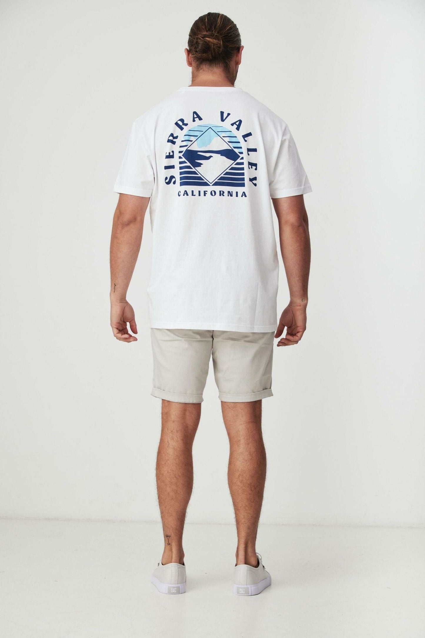 BAKER LIGHT GREY SLIM CHINO SHORTS