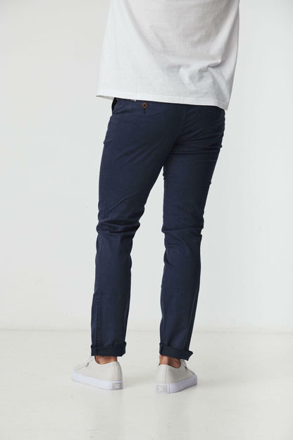 CLAY NAVY SLIM CHINO PANT