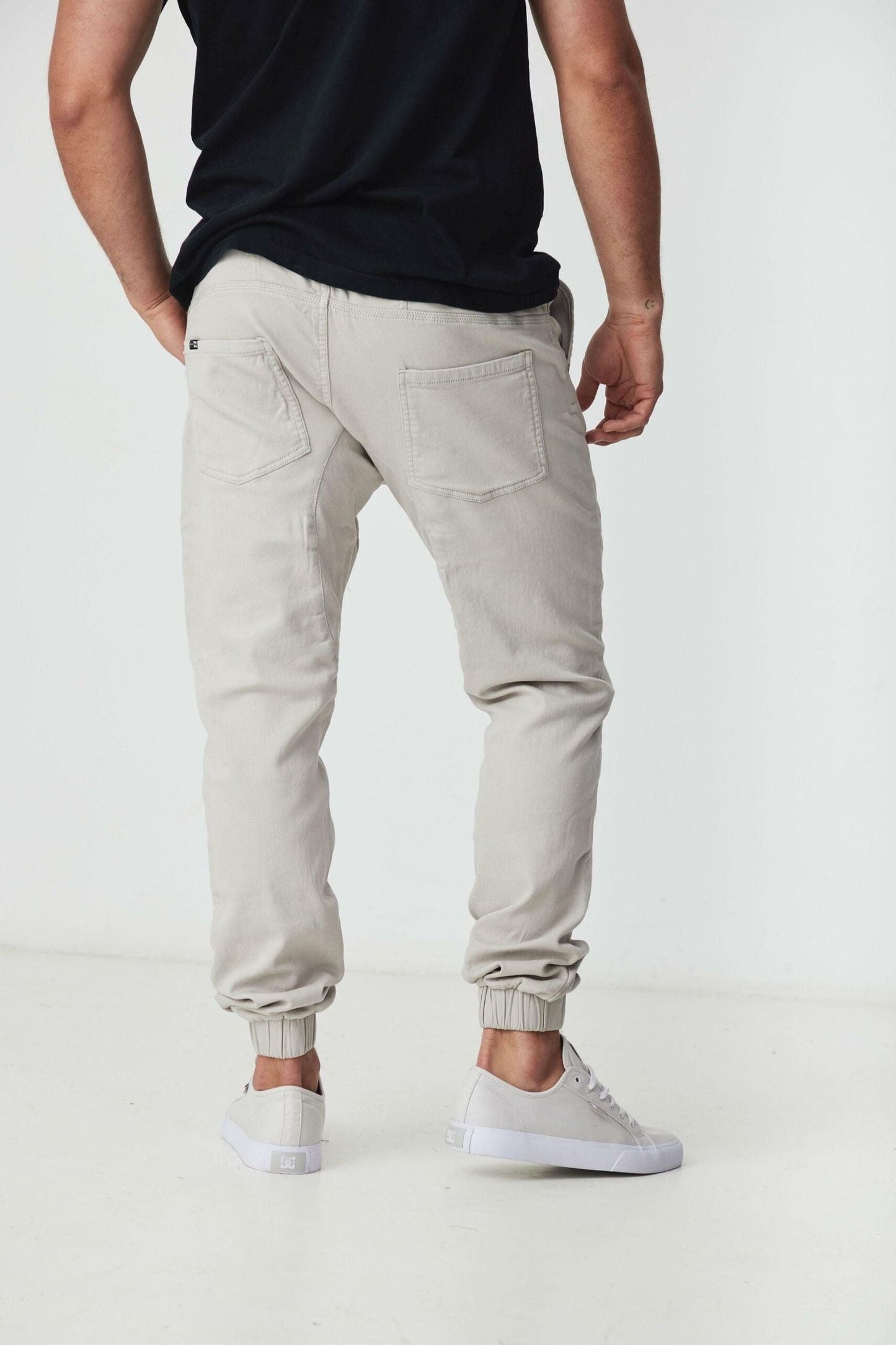 JAMES LIGHT GREY JOGGER PANTS