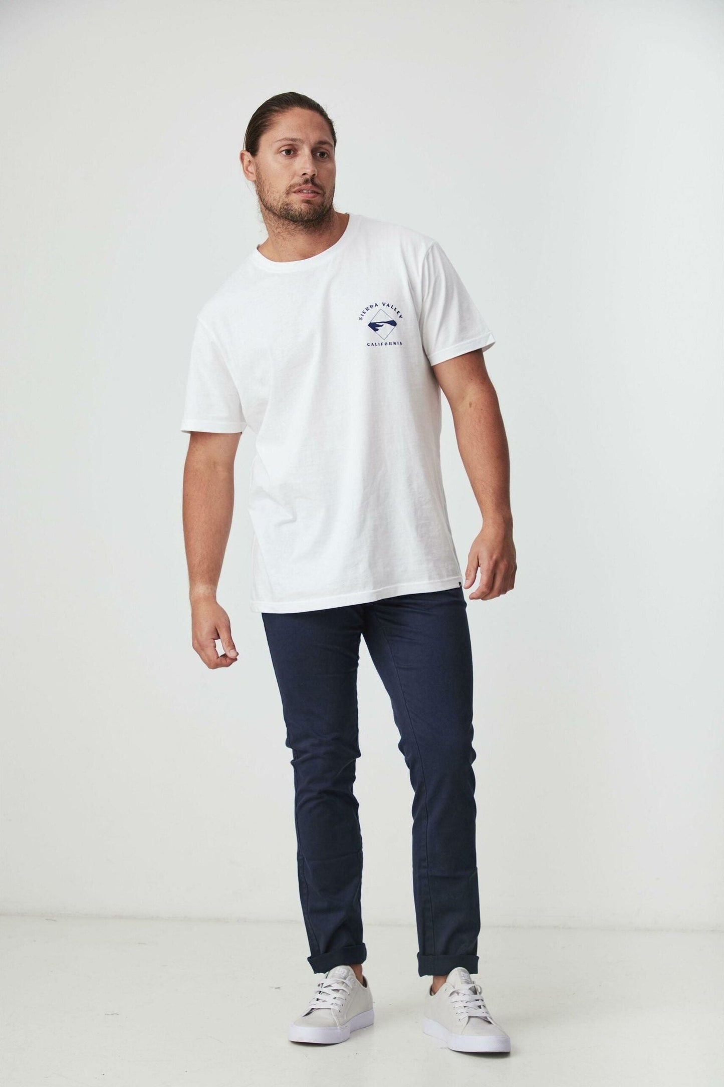 CLAY NAVY SLIM CHINO PANT