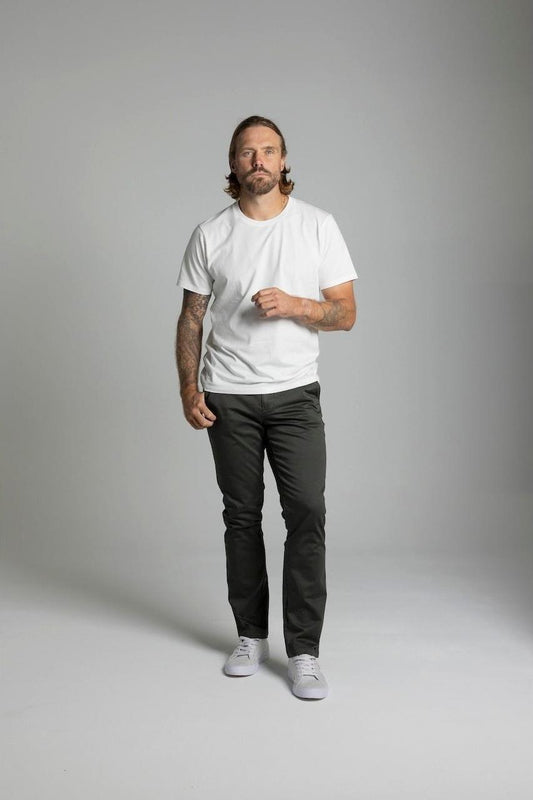 CLAY KHAKI SLIM CHINO PANT