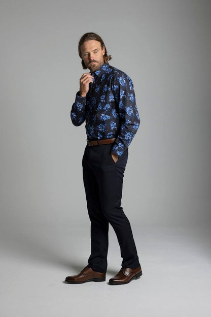 MANOR - LONG SLEEVE COTTON SHIRT