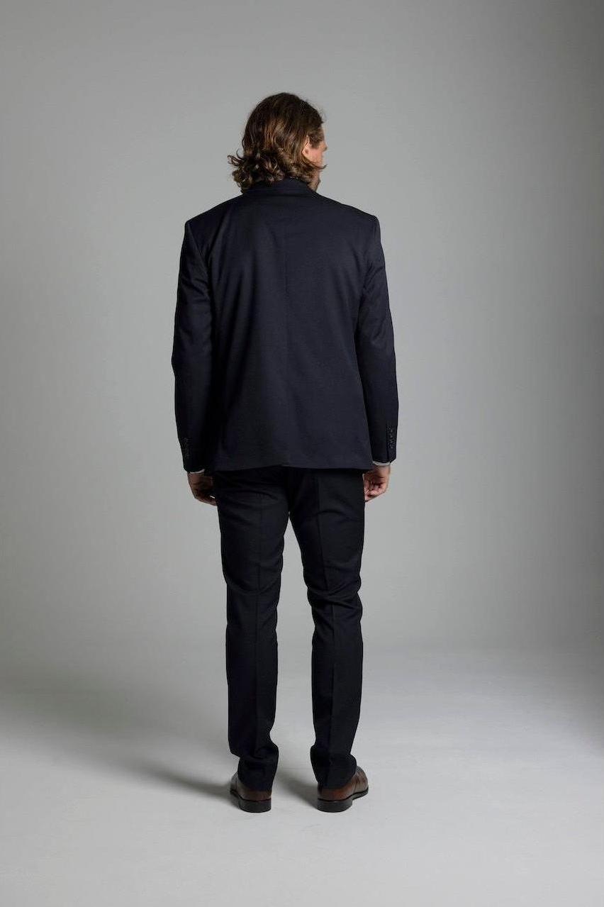 CILENTO NAVY SLIM SUIT JACKET